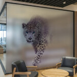 Glasblæstfolie med print